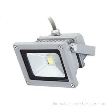 Aluminium light body Waterproof 10w warm white led flood li